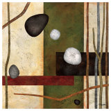 Sticks and Stones VIII Poster by Glenys Porter