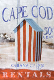 Cape Cod Cabana Poster von Robert Downs