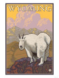 Mountain Goat, Wyoming Posters