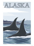 Orca Whales 1, Alaska Prints