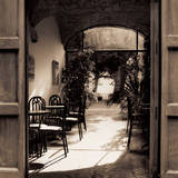 Caffe' Spello Plakater av Alan Blaustein Caffe' Spello Plakater av Alan Blaustein