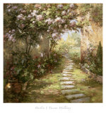 Tuscan Walkway Poster von Haibin 