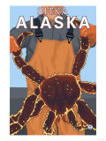 King Crab Fisherman, Sitka, Alaska Posters