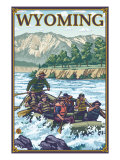 White Water Rafting, Wyoming Prints