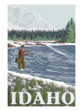 Fly Fisherman, Idaho Prints