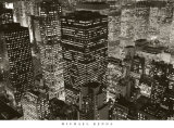 Mary Poppins over Midtown, New York, 2006 Plakaty autor Michael Kenna Mary Poppins over Midtown, New York, 2006 Plakaty autor Michael Kenna