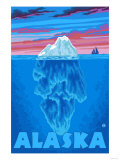 Iceberg, Alaska Poster