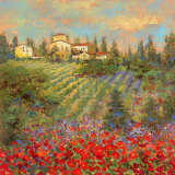 Provencal Village XII Prints by Michael Longo Provencal Village XII Prints by Michael Longo
