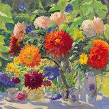 Dahlia Prints by Valeriy Chuikov