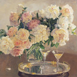 Cocktail of Roses Print by Valeriy Chuikov
