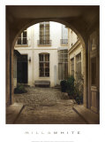 Marais Courtyard Prints by Milla White