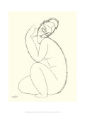 Etude de nu II Art par Amedeo Modigliani