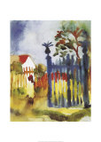 Gartentor, c.1915 Affiches par Auguste Macke