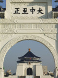 Chiang Kaishek (Chiang Kai-Shek) Memorial Park, Taipei City, Taiwan, China, Asia Lámina fotográfica por Chris Kober