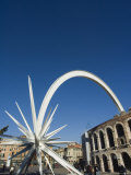 Amphitheatre and Monument, Verona, Italy, Europe Photographic Print by Chris Kober