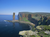 The Old Man of Hoy, 150M Sea Stack, Hoy, Orkney Islands, Scotland, UK, Europe Photographic Print by David Tipling