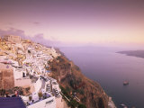 Fira, Santorini (Thira), Cyclades Islands, Aegean Sea, Greece, Europe Photographic Print by Sergio Pitamitz