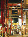 Chinatown, Yokohama, Japan Photographic Print by Chris Kober