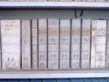 Historical Books at Strahov Monastery, Hradcany, Prague, Czech Republic, Europe Photographic Print by Richard Nebesky