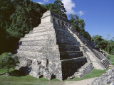 Temple of the Inscriptions, Palenque, Unesco World Heritage Site, Chiapas, Mexico, Central America Photographie par Richard Nebesky