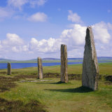 Ring of Brodgar (Brogar), Mainland, Orkney Islands, Scotland, UK,Europe Photographic Print by Michael Jenner