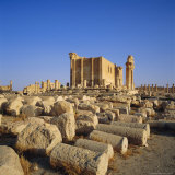 Roman Temple of Bel, 45 AD, Palmyra, Syria, Middle East Photographie par Christopher Rennie