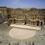 Roman Amphitheatre, 2nd Century AD, Bosra, Syria, Middle East Photographie par Christopher Rennie