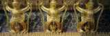 Detail of the Exterior of Wat Phra Kaew, Temple of the Emerald Buddha, Bangkok, Thailand Photographic Print by Gavin Hellier
