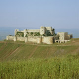 Crusader Castle, Krak Des Chevaliers, Syria Photographie par Michael Jenner