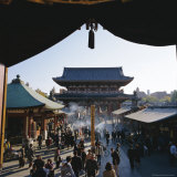 Hozo-Mon Gate, Asakusa Kannon (Senso-Ji) Temple, Asakura, Tokyo, Japan Photographie par Christopher Rennie