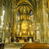 Interior of St. Stephan's Cathedral, Vienna, Austria Photographie par Christopher Rennie