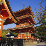 Kiyomizu Temple, Higashiama-Ku, Kyoto, Japan Photographie par Christopher Rennie