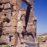The Gateway of Xerxes, Persepolis, Iran, Middle East Photographic Print by Robert Harding