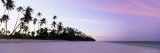 Palm Trees in Silhouette Near Bweju, Island of Zanzibar, Tanzania, East Africa, Africa Photographie par Lee Frost