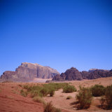 Jabal Rum, Desert Landscape in Southern Jordan, Wadi Rum, Jordan, Middle East Photographie par Christopher Rennie