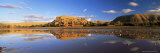 Reflections of Kasbah in River, Near Ouarzazate, Morocco Photographic Print by Lee Frost