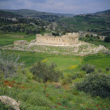 Qasr Al-Abd, 3rd Century Bd Hellenistic Palace West of Aman in Wadi As-Sir, Jordan, Middle East Photographie par Christopher Rennie