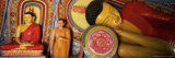 Statues of Seated, Standing and Sleeping Buddha, Isurumuniya, Anuradhapura, Sri Lanka, Asia Photographic Print by Bruno Morandi
