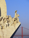 Henry the Navigator on the Prow of the Padrao Dos Descobrimentos, Lisbon, Portugal Photographie par Yadid Levy