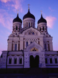 The Russian Orthodox Alexander Nevsky Cathedral in Toompea, Estonia, Baltic States Photographie par Yadid Levy