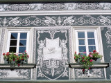Detail of Decoration on Renaissance House in Janska Street, Mala Strana, Prague, Czech Republic Photographie par Richard Nebesky