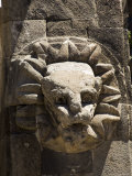 Gargoyles on the Temple of Quetzalcoati, North of Mexico City, Mexico Photographic Print by Robert Harding