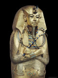 Mummiform Coffin of Gold with Inlaid Semi-Precious Stones and Glass-Paste, Thebes, Egypt Photographic Print by Robert Harding