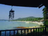 Beach View from Bungalow, Laem Yai Hut Home, Hat Sai Kaew Beach, Ko Samet Island, Rayong, Thailand Photographie par Richard Nebesky