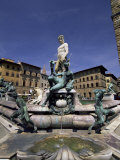 Neptune Fountain, Piazza Della Signoria, Florence, Tuscany, Italy Photographic Print by Sergio Pitamitz
