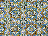 Azulejos Tiles in the Mudejar Style, Casa De Pilatos, Santa Cruz District, Andalusia, Spain Photographic Print by Robert Harding