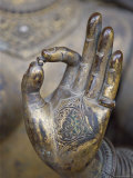 Close-Up of the Hand of Ganga, Kathmandu Valley, Nepal Photographic Print by Don Smith