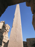 The Obelisk of Queen Hatshepsut, Temple of Karnak, Thebes, Unesco World Heritage Site, Egypt Photographic Print by Nico Tondini