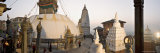 A Panorama Formed of Three Frames Giving a Very Wide Angle View, Kathmandu, Nepal Photographic Print by Don Smith