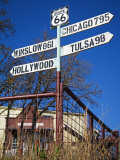 1920s Filling Station, Historic Route 66, Luther, Oklahoma Photographic Print by Richard Cummins